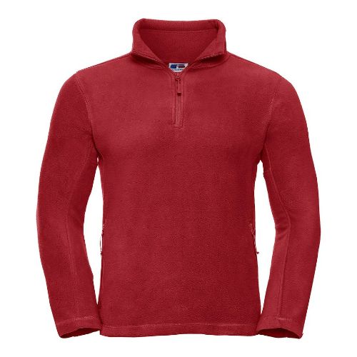 Russell Europe ¼-Zip Outdoor Fleece Classic Red